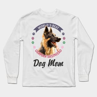 German Shepherd Mom Long Sleeve T-Shirt